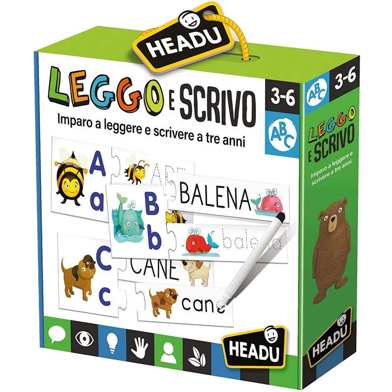 Gioco Leggo e scrivo - Headu IT20591
