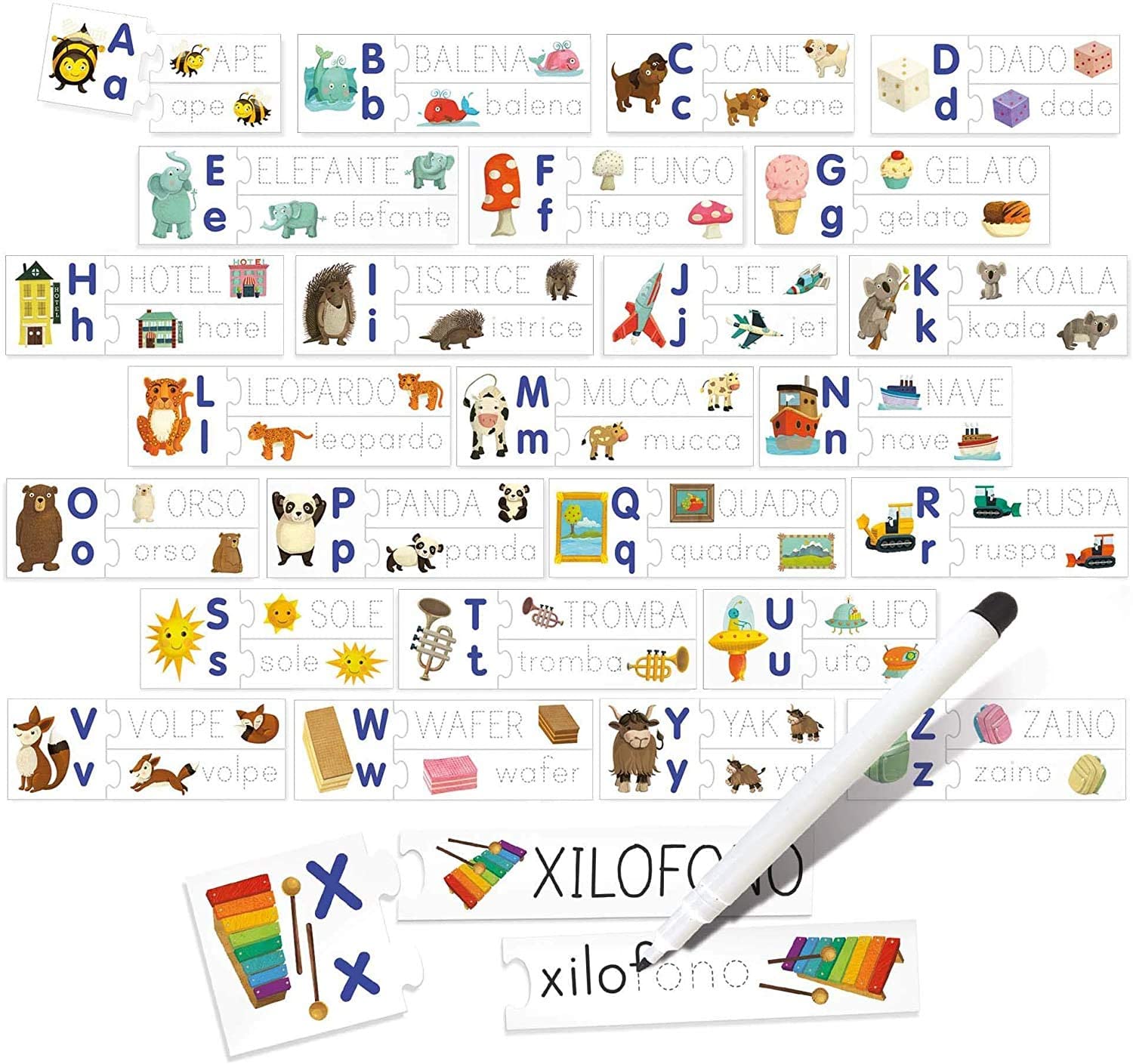 Gioco Leggo e scrivo - Headu IT20591