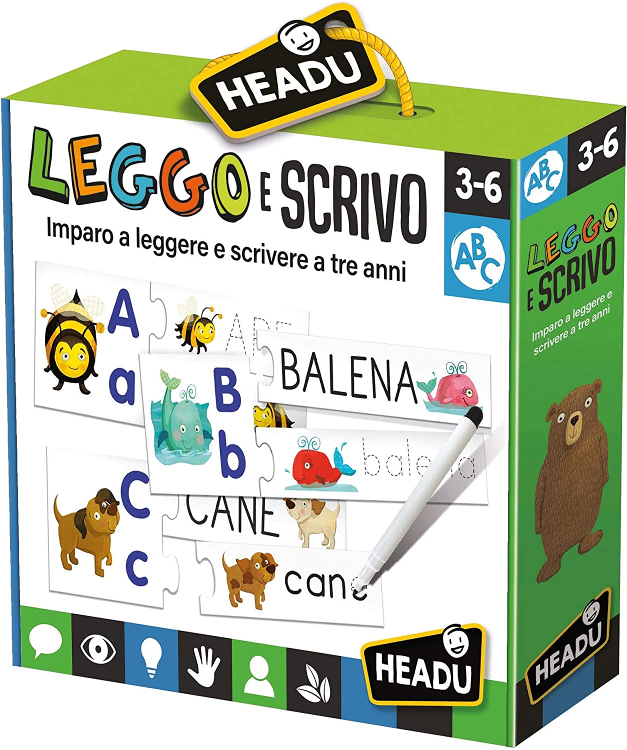 Gioco con le lettere per imparare a leggere e scrivere - Headu - immagine 1