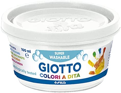 Giotto Colori a dita - colore bianco