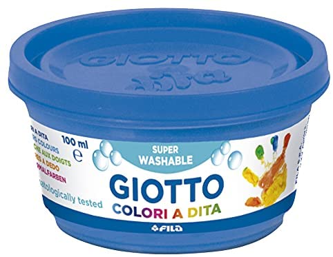 Giotto Colori a dita - colore blu