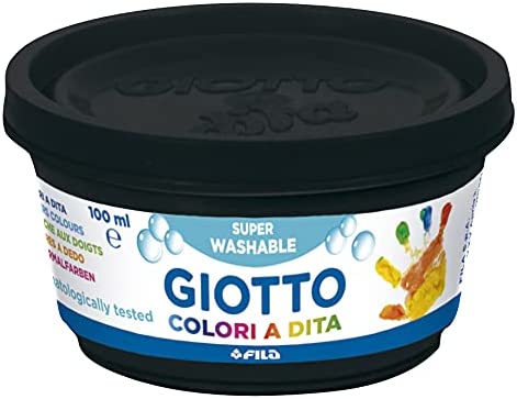 Giotto Colori a dita - colore nero