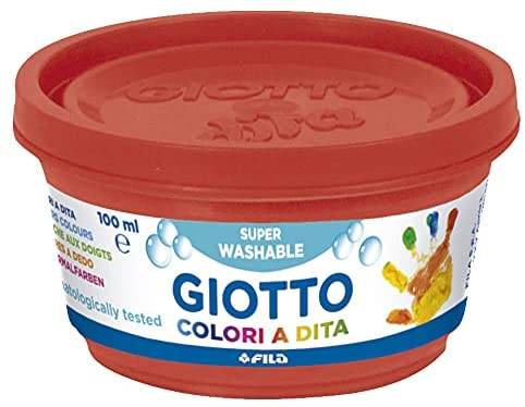 Giotto Colori a dita - colore rosso