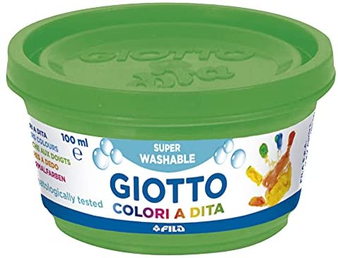 Giotto Colori a dita - colore verde