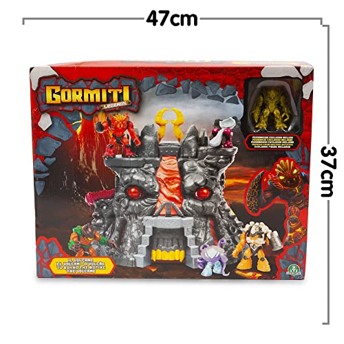 GORMITI Playset Legends Vulcano, con inlcuso il personaggio di Magmion, per bambini da 4+ anni -  Giochi Preziosi GRL01000