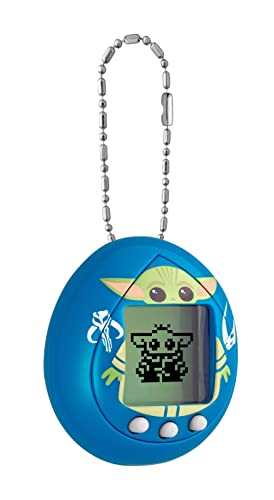 Grogu Tamagotchi Nano, prenditi cura del Baby Yoda, giocattolo Tamagotchi di Star Wars da 4 cm - Bandai