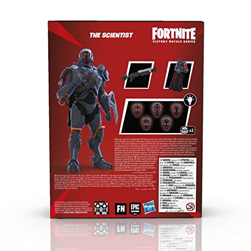 Fortnite Lo Scienziato, Personaggio della serie Victory Royale, 15 cm con Accessori, da 8+ Anni - Hasbro
