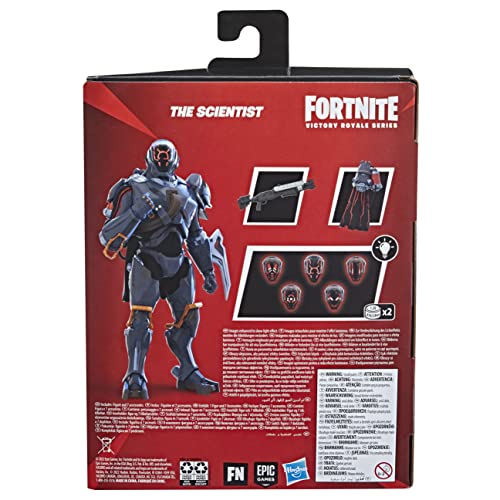 Fortnite Lo Scienziato, Personaggio della serie Victory Royale, 15 cm con Accessori, da 8+ Anni - Hasbro