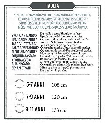 Hermione Granger Vestito, Costume di Carnevale - Harry Potter (120 cm)