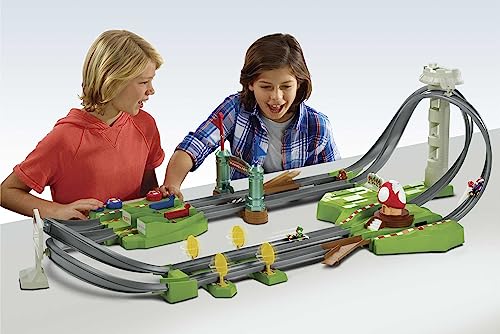 Hot Wheels Pista Circuito Mario Kart,  da 3 anni