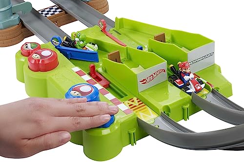 Hot Wheels Pista Circuito Mario Kart,  da 3 anni