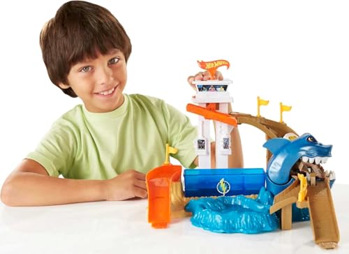 Pista Squalo con Macchinina cambia colore - Hot Wheels