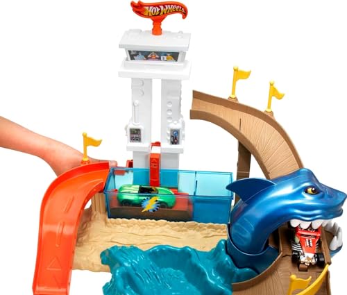 Pista Squalo con Macchinina cambia colore - Hot Wheels