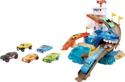 Pista Squalo con Macchinina cambia colore - Hot Wheels