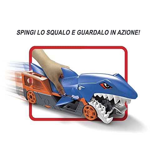 Trasportatore Squalo Macchina, Divoratore di Macchinine - Hot Wheels