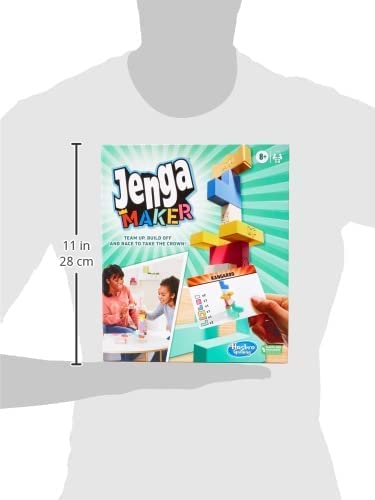Jenga Maker, Gioco di società da 8+ anni - Hasbro Gaming