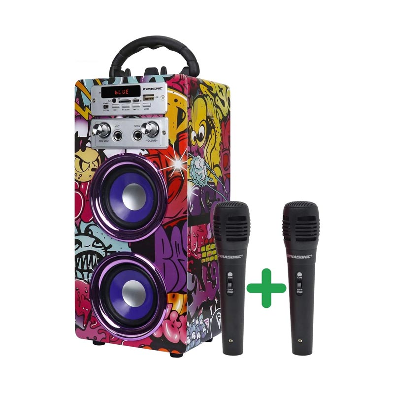 Karaoke con cassa e microfono - Dynasonic