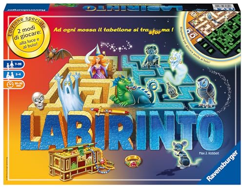Labirinto Magico Glow In The Dark - Ravensburger, Gioco da tavolo