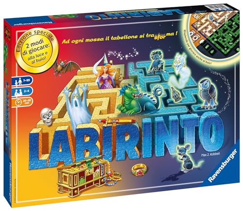 Labirinto Magico Glow In The Dark - Ravensburger, Gioco da tavolo