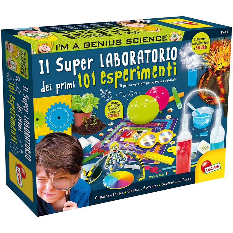 Laboratorio Primi 101 Esperimenti - I'm Genius Lisciani Giochi
