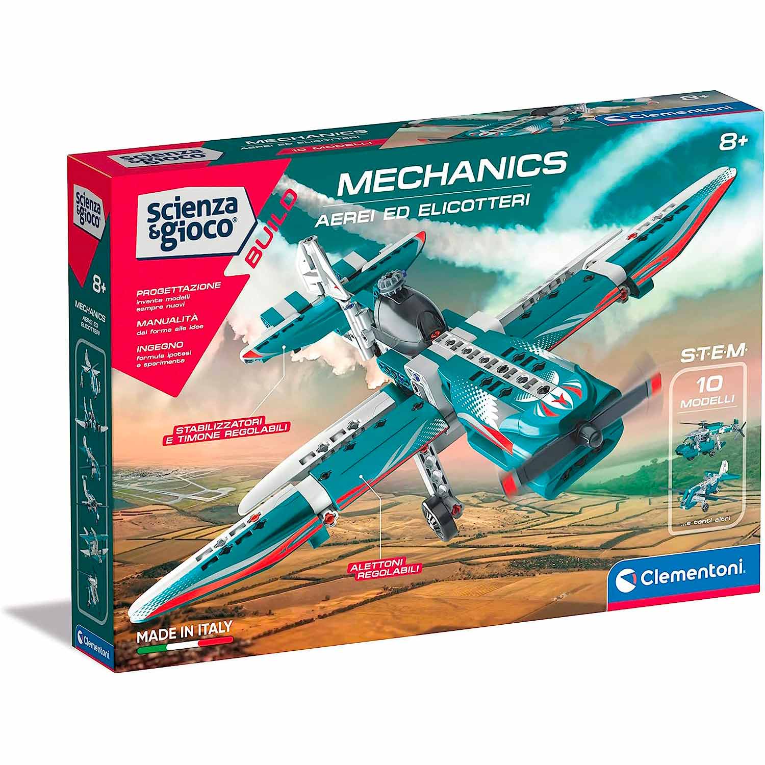 Laboratorio di Meccanica - Aerei ed Elicotteri - Clementoni 19035
