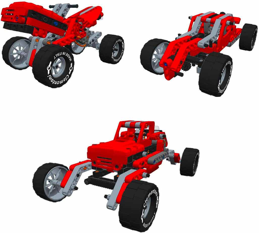 Laboratorio di Meccanica Monster Trucks - Fino a 10 veicoli