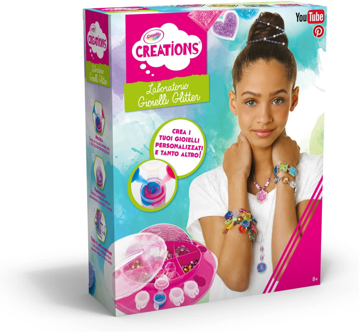 Laboratorio Gioielli Glitter - Crayola