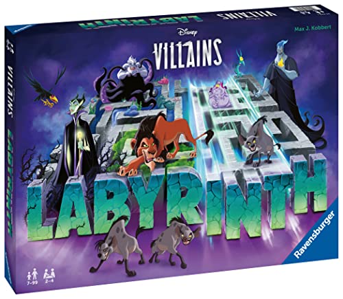 Labyrinth Disney Villains - Gioco in scatola Ravensburger Edizione Cattivi Disney