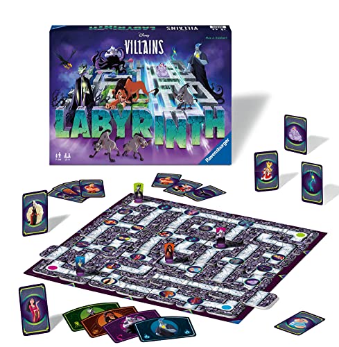Labyrinth Disney Villains - Gioco in scatola Ravensburger Edizione Cattivi Disney