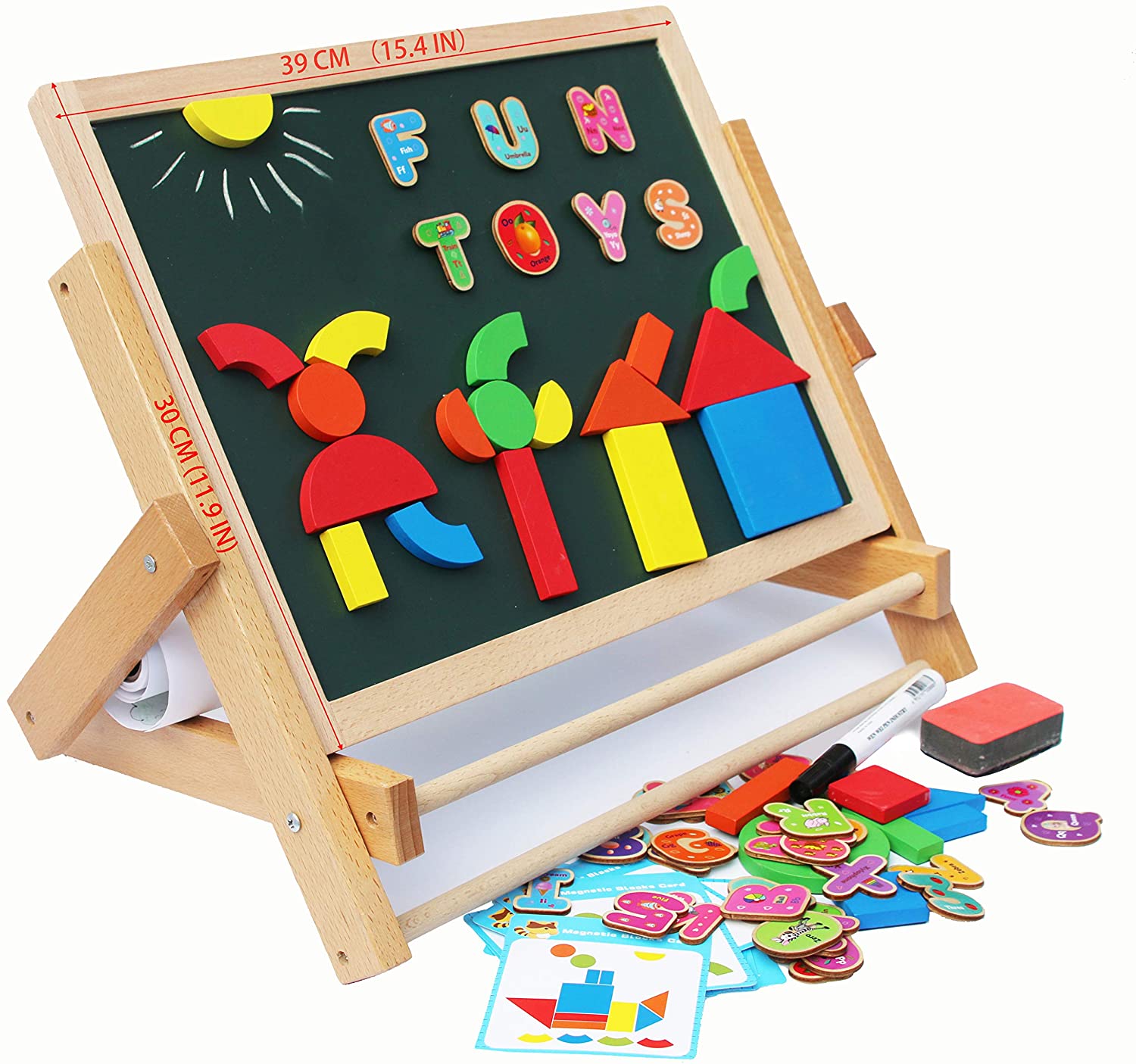 Lavagna magnetica pieghevole