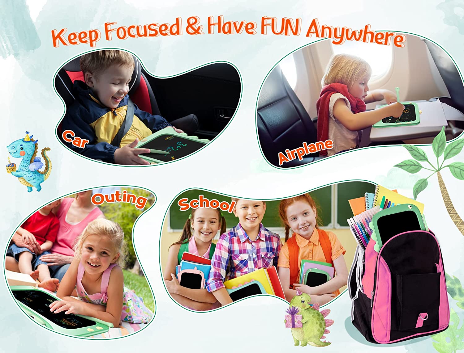 Lavagnetta magnetica per bambini