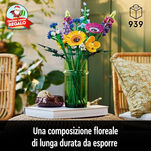 LEGO 10313 Icons - Bouquet Fiori Selvatici