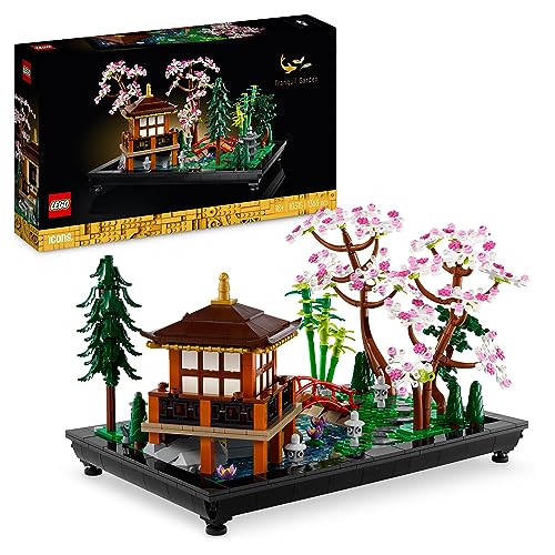 LEGO 10315 Icons - Il Giardino Tranquillo - Set Giardino Botanico Zen per Adulti