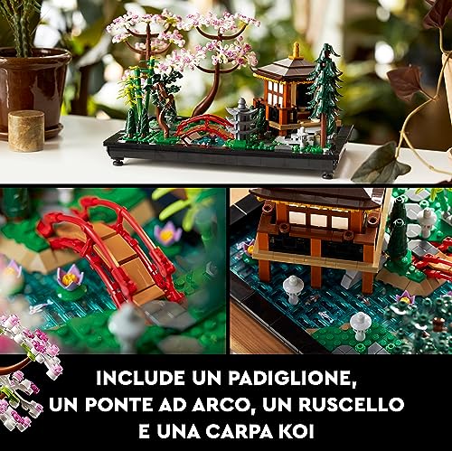 LEGO 10315 Icons - Il Giardino Tranquillo - Set Giardino Botanico Zen per Adulti