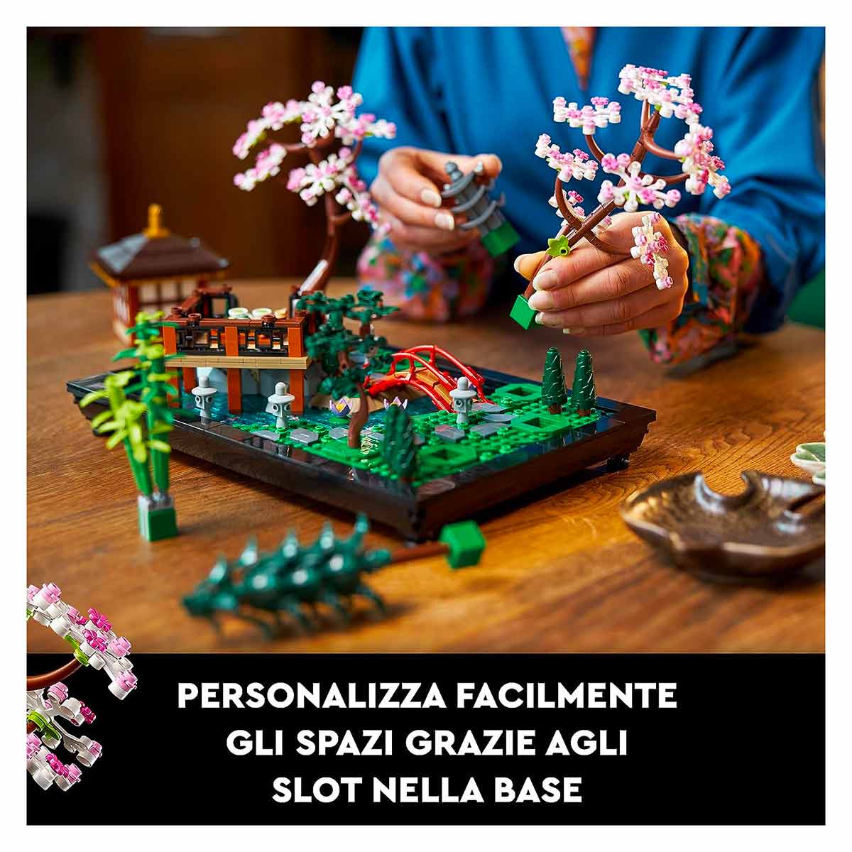 Lego 10315 - Giardino Tranquillo - personalizzabile