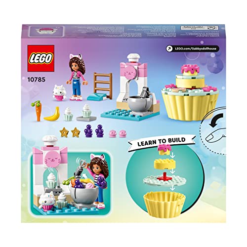 LEGO 10785 La Casa delle Bambole di Gabby Divertimento in Cucina con Dolcetto