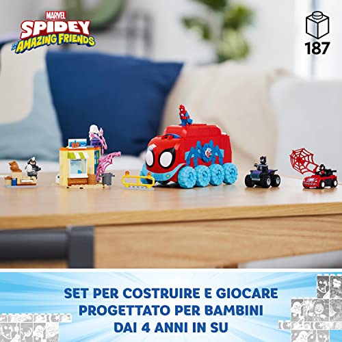 LEGO 10791 Marvel Quartier Generale Mobile di Spidey