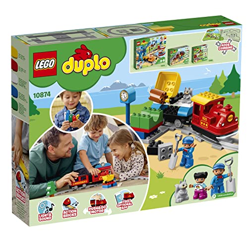 LEGO 10874 DUPLO Treno a Vapore con Luci e Suoni
