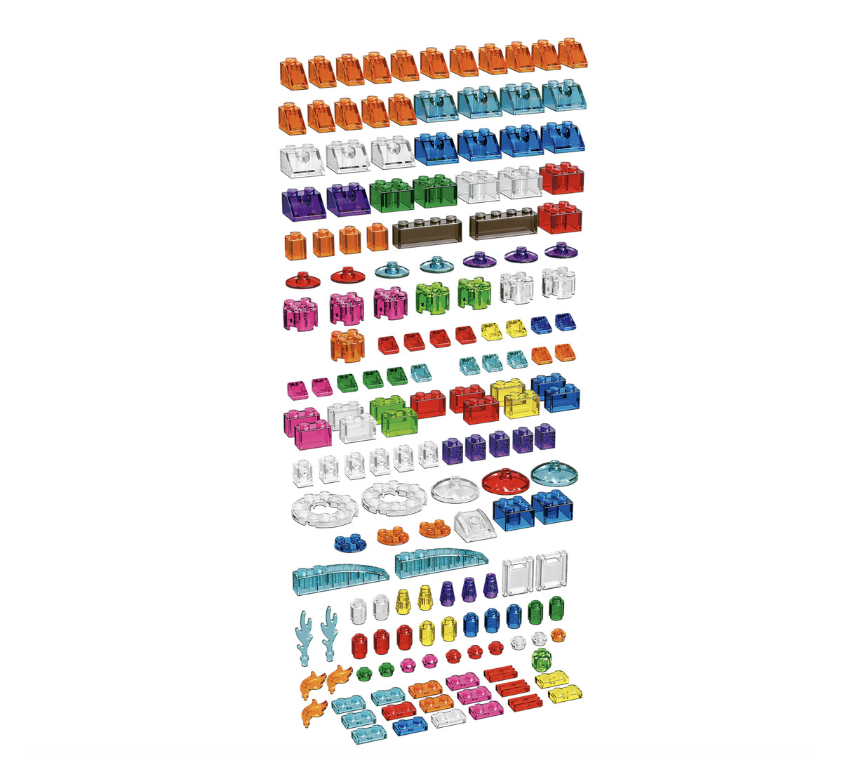 Lego 11013 Mattoncini trasparenti
