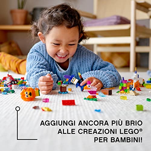 LEGO 11013 Classic Mattoncini Trasparenti Creativi