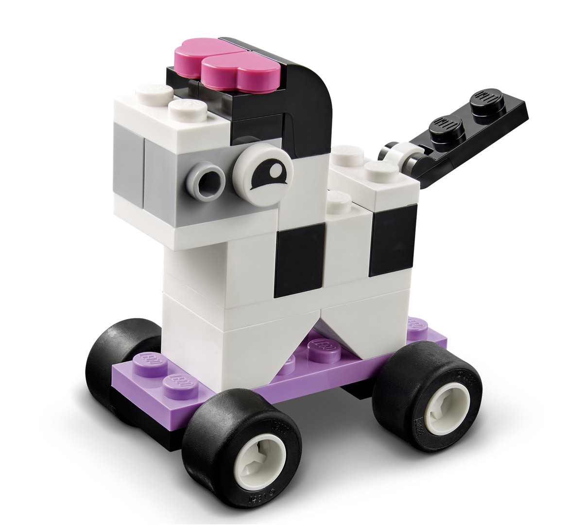 Mattoncini e ruote Lego 11014 - Zebra con ruote