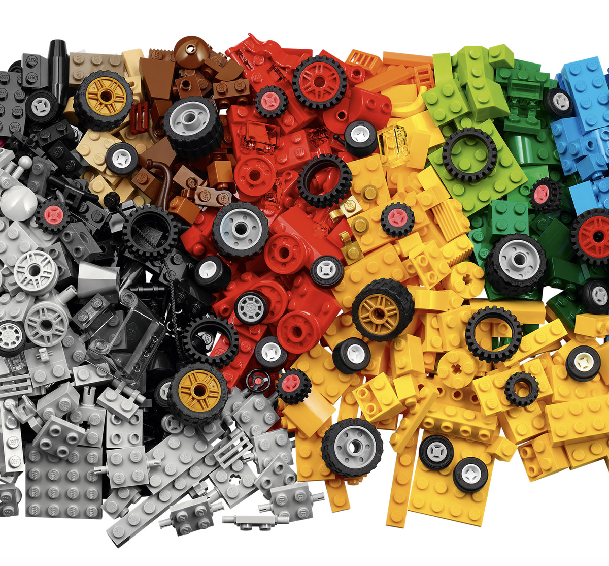 Mattoncini e ruote Lego 11014