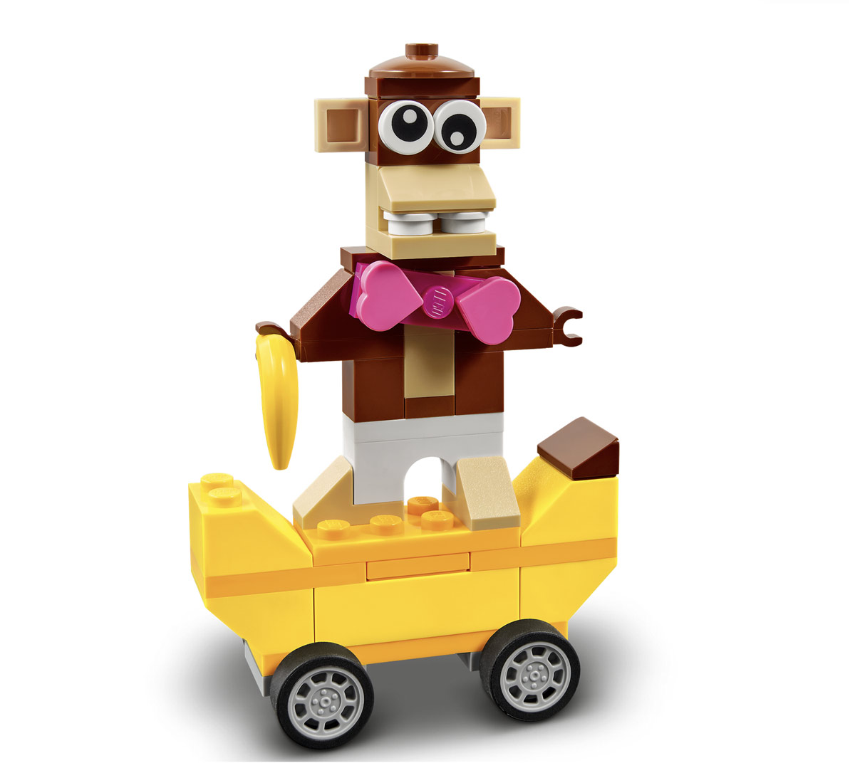 Mattoncini e ruote Lego 11014 - Scimmia su skateboard