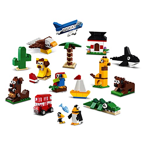 LEGO 11015 Classic Giro del Mondo, Set Mattoncini da Costruzione