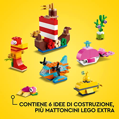 LEGO 11018 Classic Divertimento Creativo sull’Oceano