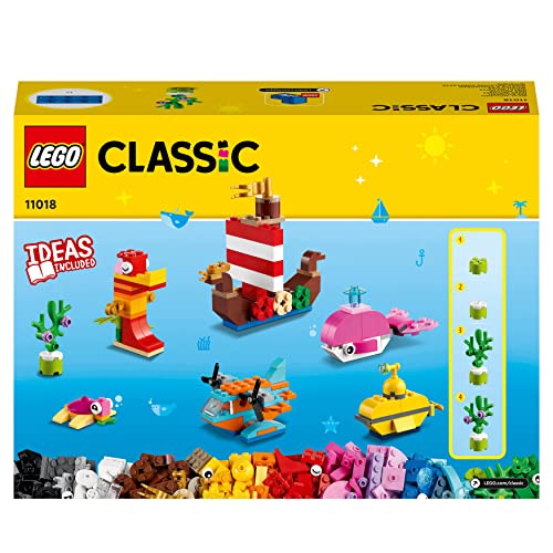 LEGO 11018 Classic Divertimento Creativo sull’Oceano