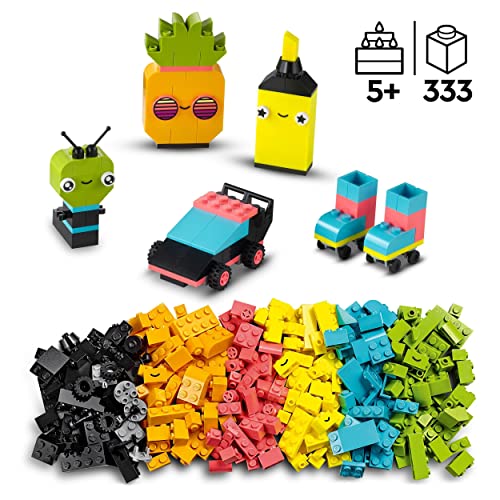 LEGO 11027 Classic Divertimento Creativo - Mattoncini Neon
