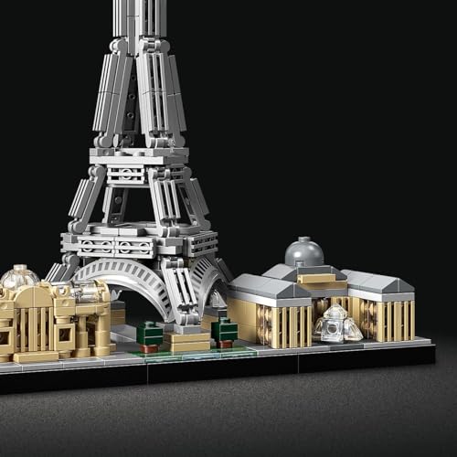 LEGO 21044 Architecture Parigi, con Torre Eiffel e Museo del Louvre