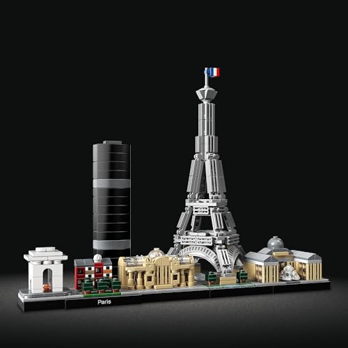 LEGO 21044 Architecture Parigi, con Torre Eiffel e Museo del Louvre