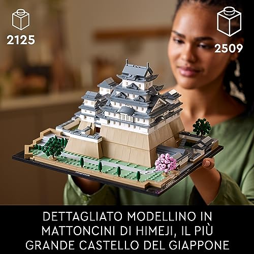 LEGO 21060 Architecture Castello di Himeji, Kit costruzioni per adulti